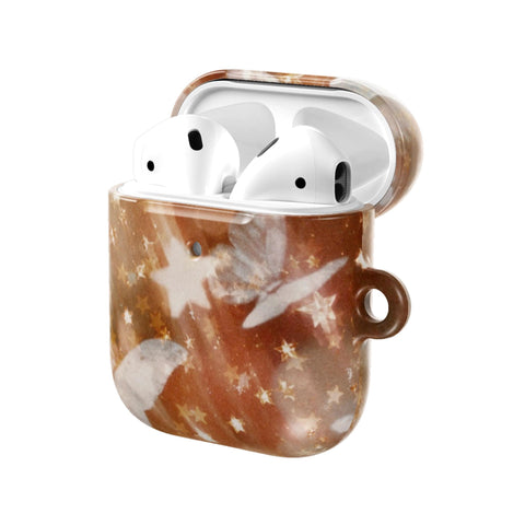 Terracotta Butterfly AirPods Case - The Urban Flair (Feat)