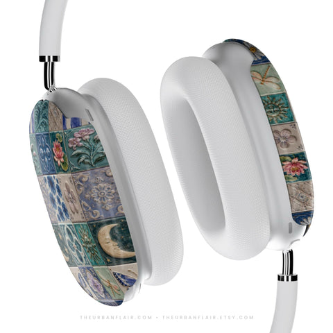 Fairy Whimsy Tiles AirPods Max Case - The Urban Flair (Feat)