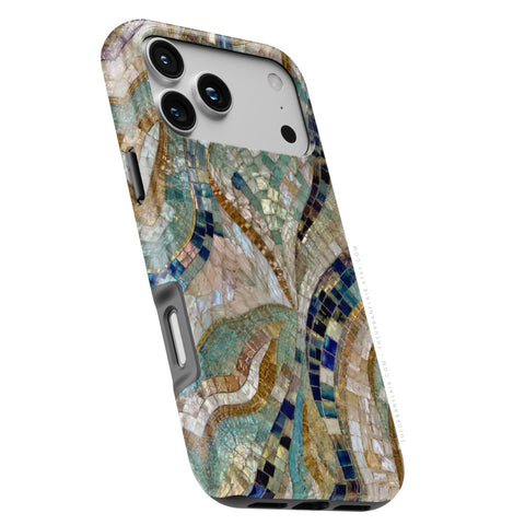 Sea Goddess Mosaic Print Tough Phone Case - The Urban Flair (Feat)