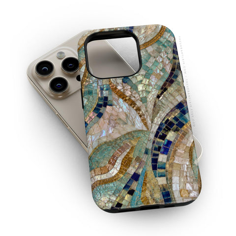 Sea Goddess Mosaic Print Tough Phone Case - The Urban Flair (Feat)