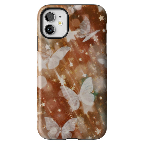 Terracotta Butterfly Tough Phone Case for iPhone 11