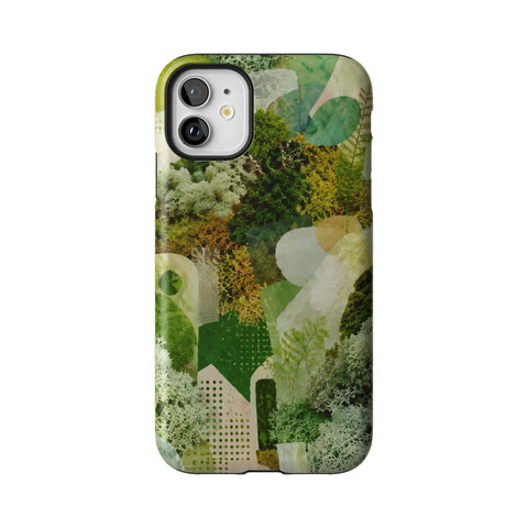 Moss Collage Tough Phone Case for iPhone 11