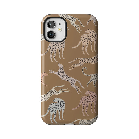 Trendy Cheetah Print Tough Phone Case for iPhone 11