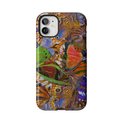 Trippy Butterfly Wings Tough Phone Case for iPhone 11