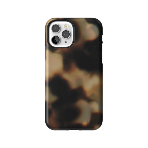 Layered Tortoise Shell Tough Phone Case for iPhone 11 Pro