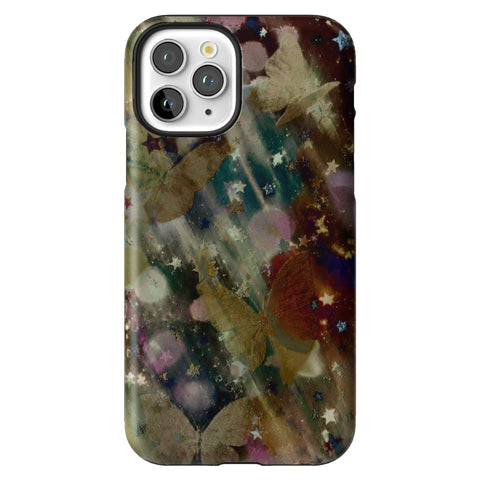 Y2K Whimsigoth Abstract Art Tough Phone Case for iPhone 11 Pro