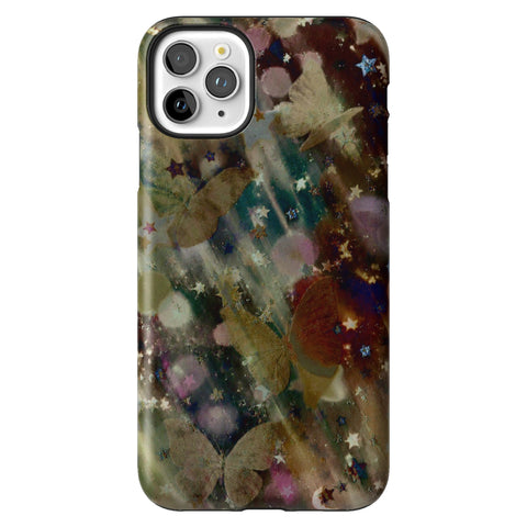 Y2K Whimsigoth Abstract Art Tough Phone Case for iPhone 11 Pro Max