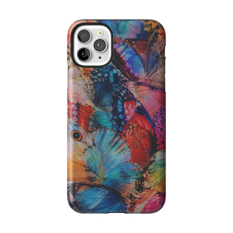 Colorful Butterfly Moth Wings Tough Phone Case for iPhone 11 Pro Max
