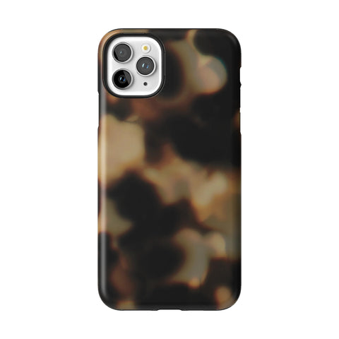 Layered Tortoise Shell Tough Phone Case for iPhone 11 Pro Max