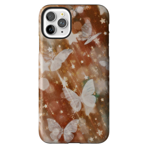 Terracotta Butterfly Tough Phone Case for iPhone 11 Pro Max