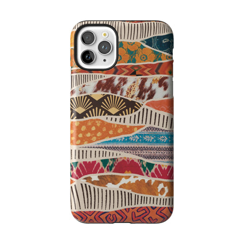 Abstract Southwestern Prints Tough Phone Case for iPhone 11 Pro Max