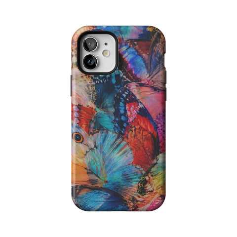 Colorful Butterfly Moth Wings Tough Phone Case for iPhone 12