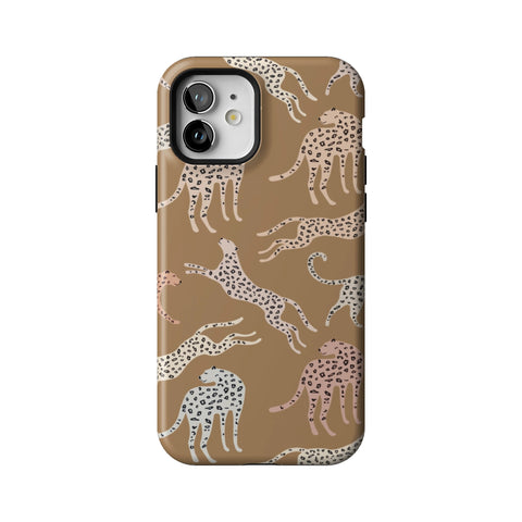 Trendy Cheetah Print Tough Phone Case for iPhone 12