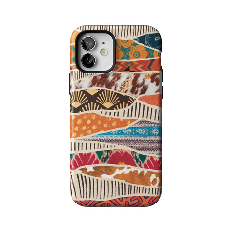 Abstract Southwestern Prints Tough Phone Case for iPhone 12
