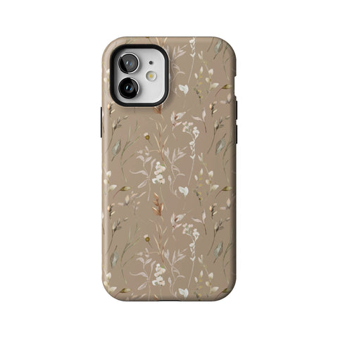 Boho Floral Tough Phone Case for iPhone 12
