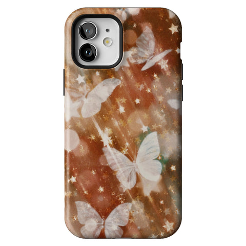 Terracotta Butterfly Tough Phone Case for iPhone 12