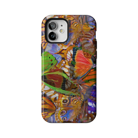 Trippy Butterfly Wings Tough Phone Case for iPhone 12
