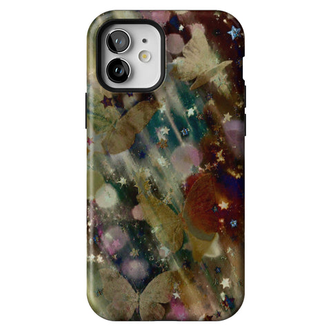 Y2K Whimsigoth Abstract Art Tough Phone Case for iPhone 12