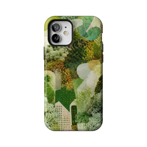 Moss Collage Tough Phone Case for iPhone 12