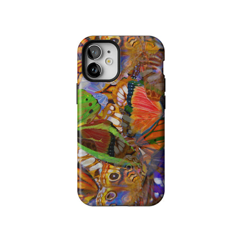 Trippy Butterfly Wings Tough Phone Case for iPhone 12 Mini