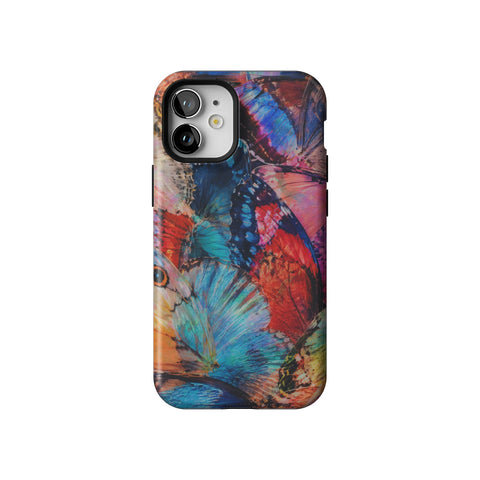 Colorful Butterfly Moth Wings Tough Phone Case for iPhone 12 Mini