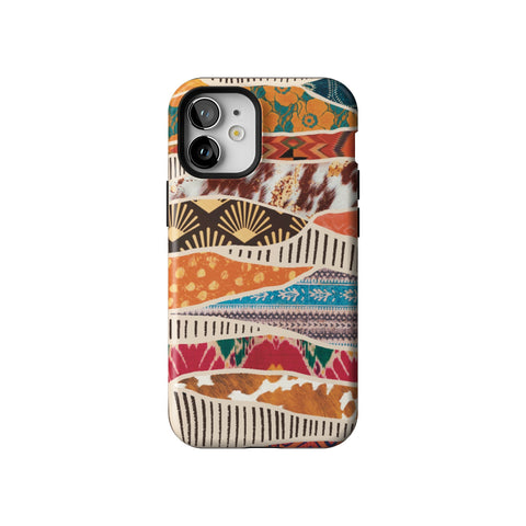 Abstract Southwestern Prints Tough Phone Case for iPhone 12 Mini