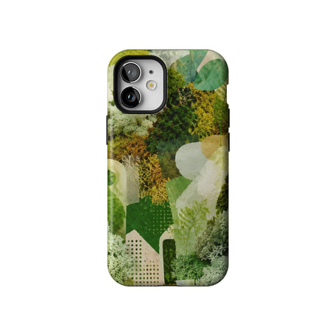 Moss Collage Tough Phone Case for iPhone 12 Mini
