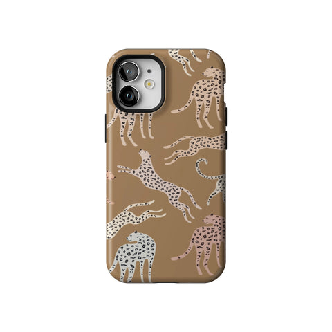 Trendy Cheetah Print Tough Phone Case for iPhone 12 Mini