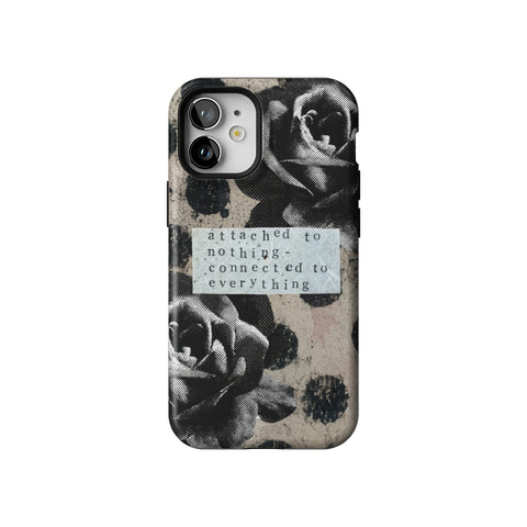 Attached To Nothing Tough Phone Case for iPhone 12 Mini