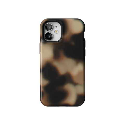 Creamy Tortoise Shell Tough Phone Case for iPhone 12 Mini