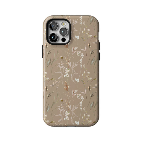 Boho Floral Tough Phone Case for iPhone 12 Pro