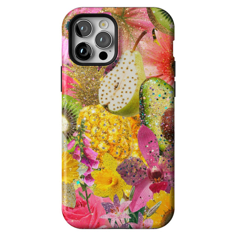 Tropical Fruit Floral Tough Phone Case for iPhone 12 Pro
