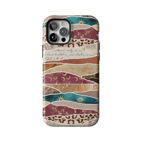 Boho Abstract Tough Phone Case for iPhone 12 Pro