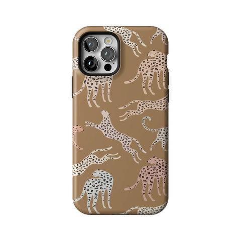 Trendy Cheetah Print Tough Phone Case for iPhone 12 Pro