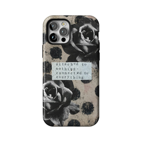 Attached To Nothing Tough Phone Case for iPhone 12 Pro