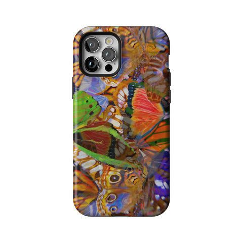 Trippy Butterfly Wings Tough Phone Case for iPhone 12 Pro