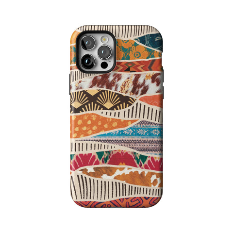 Abstract Southwestern Prints Tough Phone Case for iPhone 12 Pro