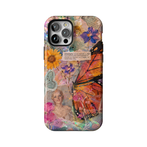 Monarch Collage Tough Phone Case for iPhone 12 Pro