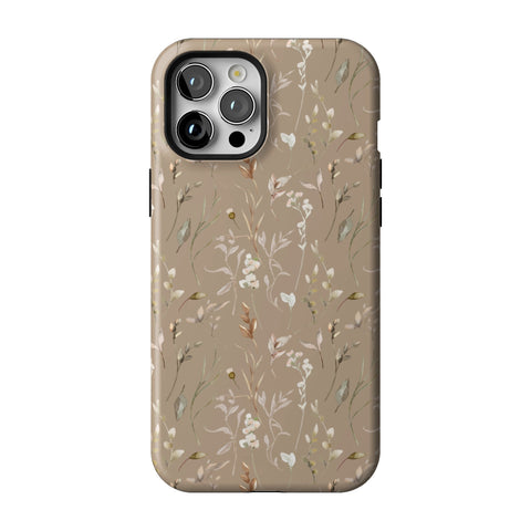 Boho Floral Tough Phone Case for iPhone 12 Pro Max