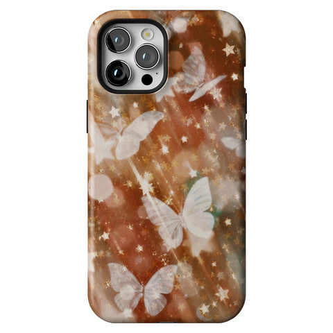 Terracotta Butterfly Tough Phone Case for iPhone 12 Pro Max
