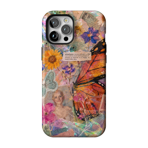 Monarch Collage Tough Phone Case for iPhone 12 Pro Max