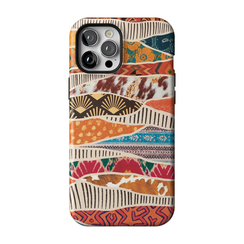 Abstract Southwestern Prints Tough Phone Case for iPhone 12 Pro Max