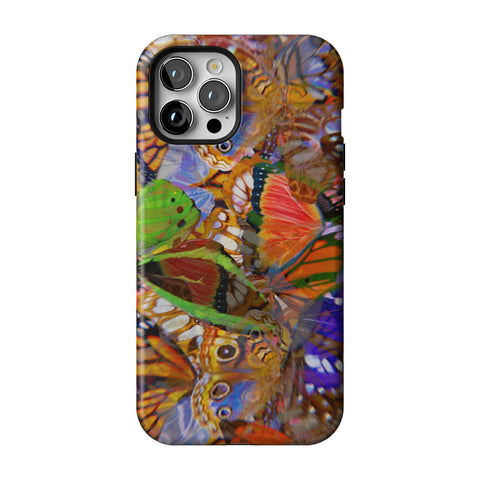 Trippy Butterfly Wings Tough Phone Case for iPhone 12 Pro Max