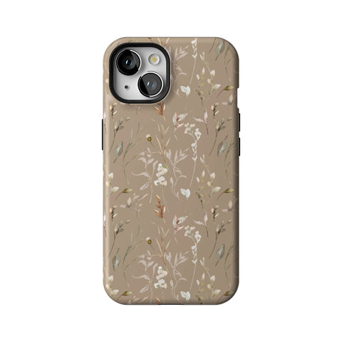 Boho Floral Tough Phone Case for iPhone 13