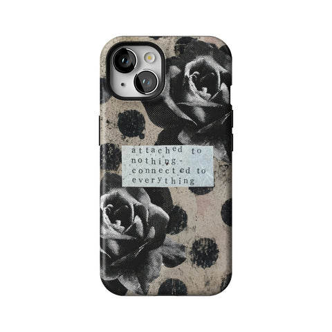 Attached To Nothing Tough Phone Case for iPhone 13