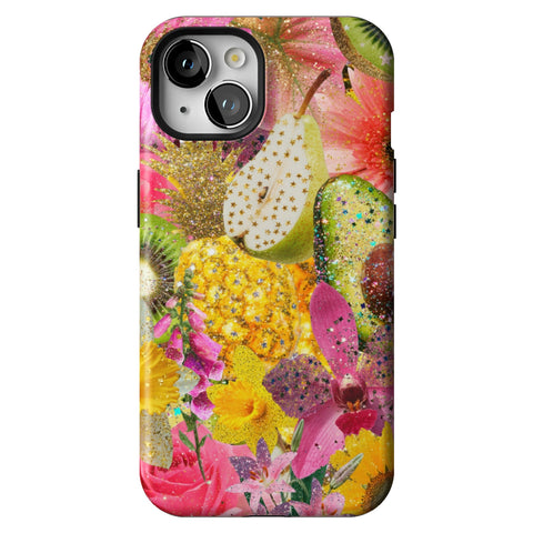 Tropical Fruit Floral Tough Phone Case for iPhone 13