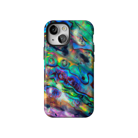 Abalone Shell Tough Phone Case for iPhone 13 Mini