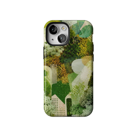 Moss Collage Tough Phone Case for iPhone 13 Mini