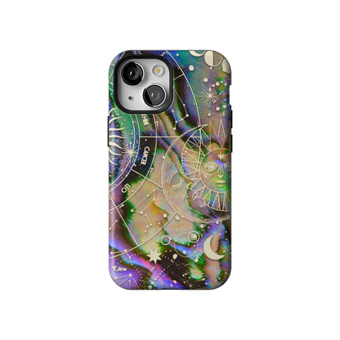 Abalone Zodiac Tough Phone Case for iPhone 13 Mini