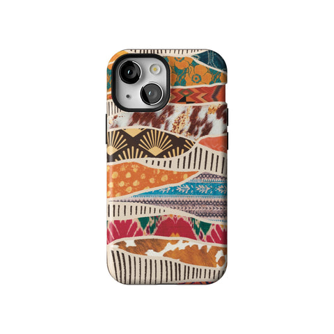 Abstract Southwestern Prints Tough Phone Case for iPhone 13 Mini